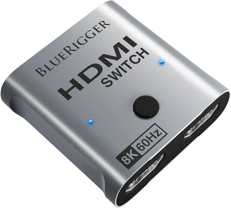 BlueRigger 8K HDMI Switch 2 In 1 Out