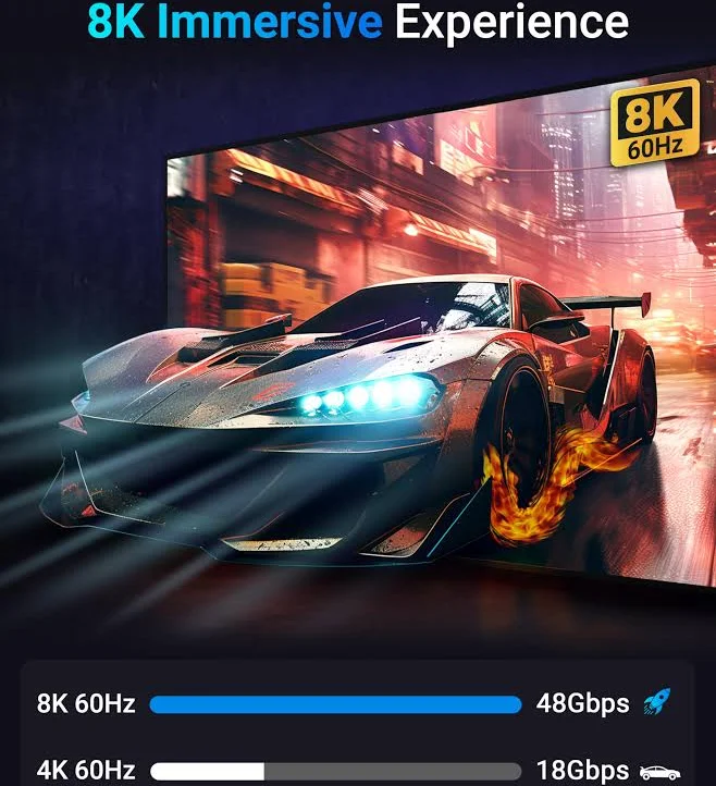BlueRigger 8K HDMI Switch 2 In 1 Out - Image 5