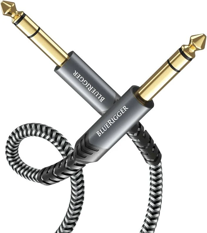 BlueRigger P38 TRS Jack Audio Cable 6FT