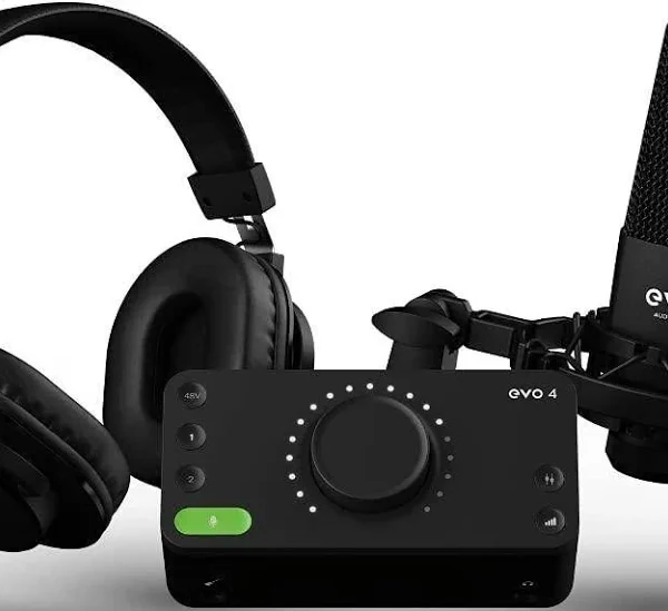 Audient Evo 4 Start Recording Bundle
