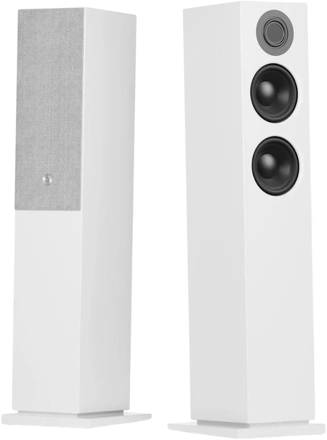 Audio Pro A48 White Active Floorstanding Speaker Pair