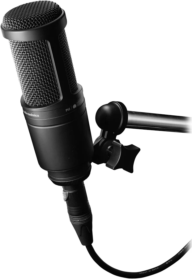 Audio-Technica AT2020 Cardioid XLR Condenser Microphone