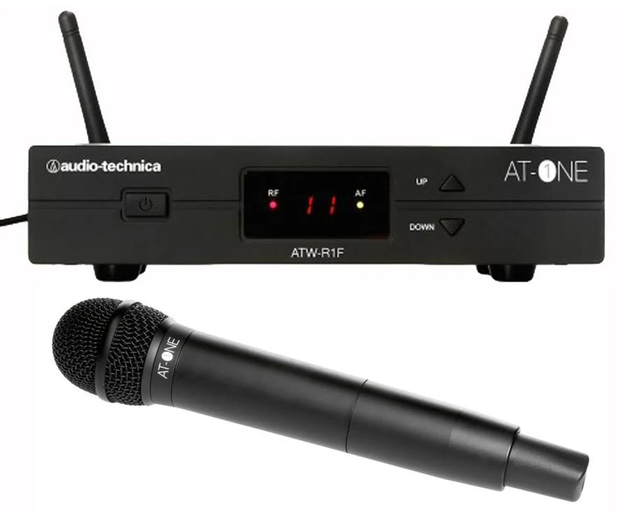 Audio-Technica ATW-13F AT-One Handheld Wireless Microphone System