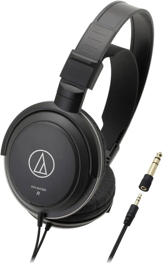 Audio-Technica ATH-AVC200 Closed-Back Wired Headphones