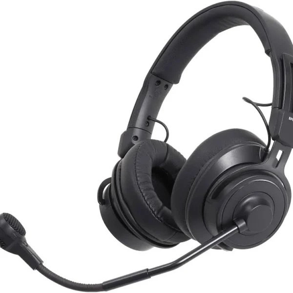 Audiotechnica Bphs2 Broadcast Stereo Headset W Hypercardioid Dynamic Boom Mic