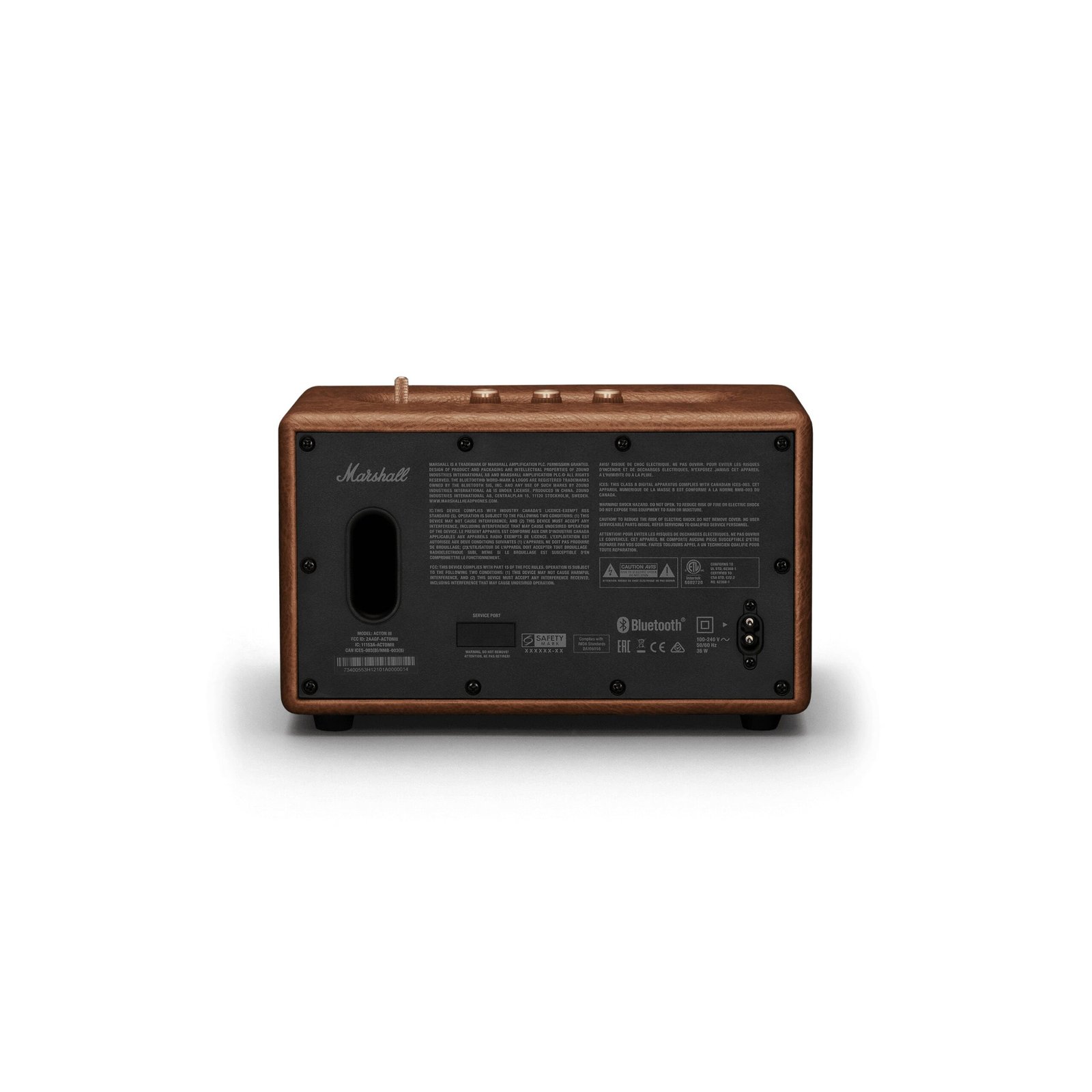 Marshall Acton III Bluetooth speaker in brown - product photo 3