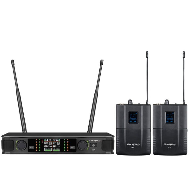 Dynatech G2-LL Dual Lapel Wireless Microphone System