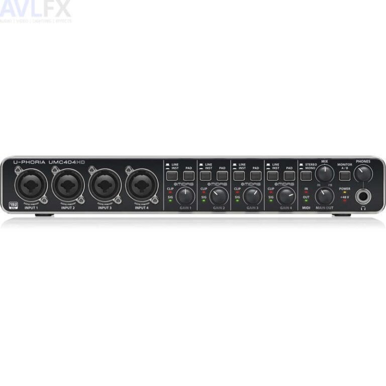 Behringer U-PHORIA UMC404HD USB Audio Interface