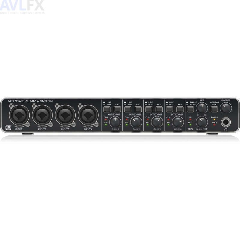 Behringer U-PHORIA UMC404HD USB Audio Interface