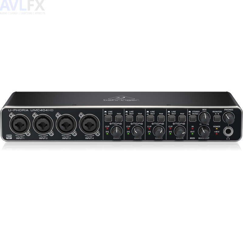 Behringer U-PHORIA UMC404HD USB Audio Interface - Image 2