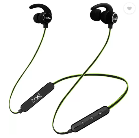 boAt ROCKERZ 255F Bluetooth Neckband Earphones - Neon