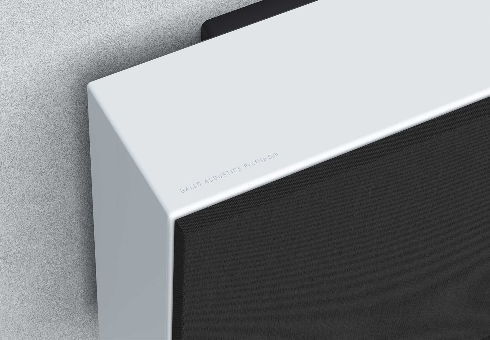 Gallo Acoustics Profile Subwoofer (Black) — on-wall subwoofer - product photo 3