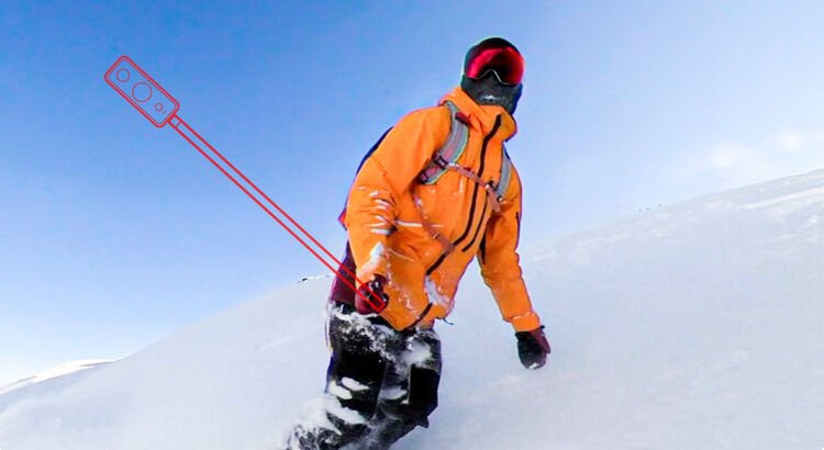 Insta360 2-IN-1 Invisible Selfie Stick and Tripod