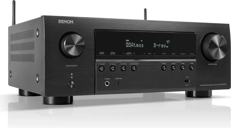 Denon AVR-S970H 7.2-Channel 8K AV Receiver Black