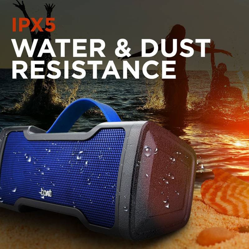 boAt STONE 1000 14W Portable Bluetooth Speaker - Navy Blue