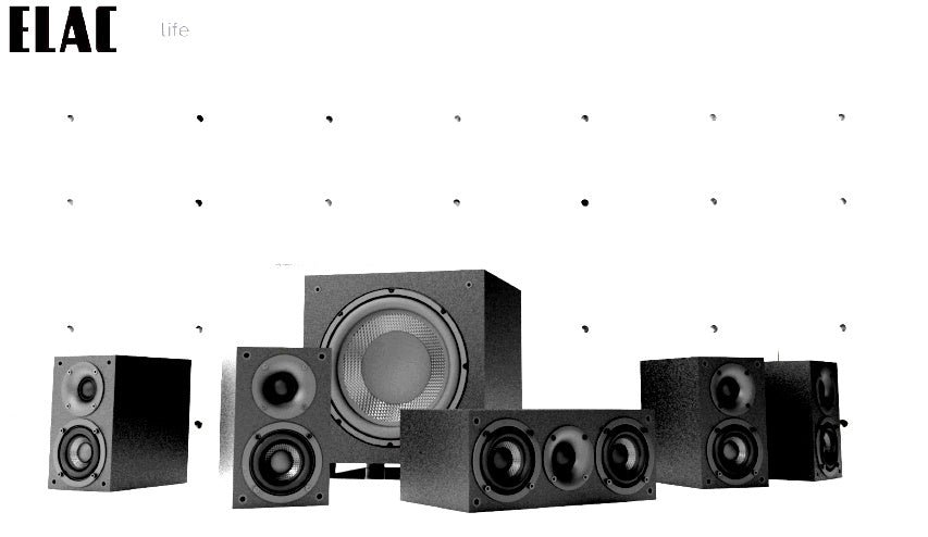 ELAC Cinema 12 5.1 Home Theatre Speaker Package — home theatre speaker package - product photo 1
