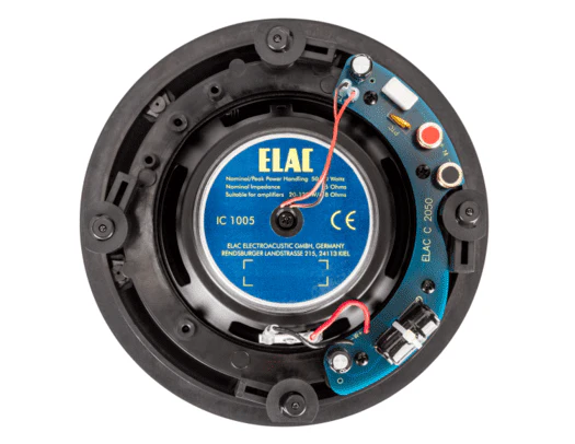 Elac ic 1005 in ceiling speaker rear view 525x406