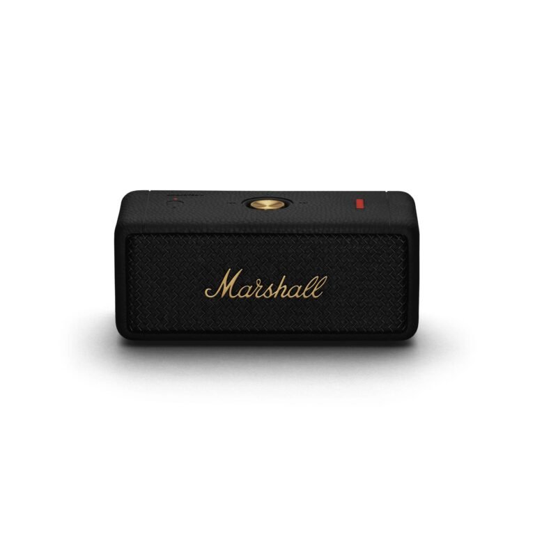 Marshall Emberton II Portable Speaker (Black & Brass)