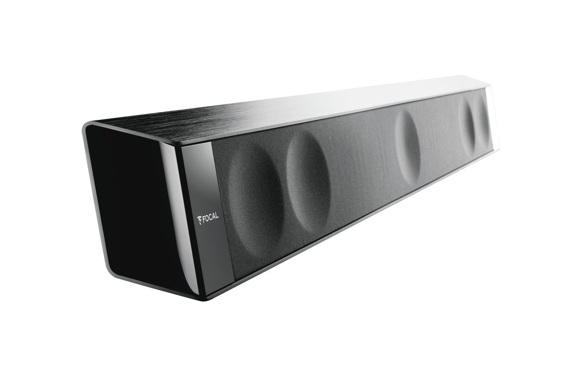 Focal DIMENSION 5.1 Soundbar - Side angle view