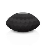 Bowers and Wilkins Formation Wedge Wireless Speaker – Gloss Black front view showing angled wedge design