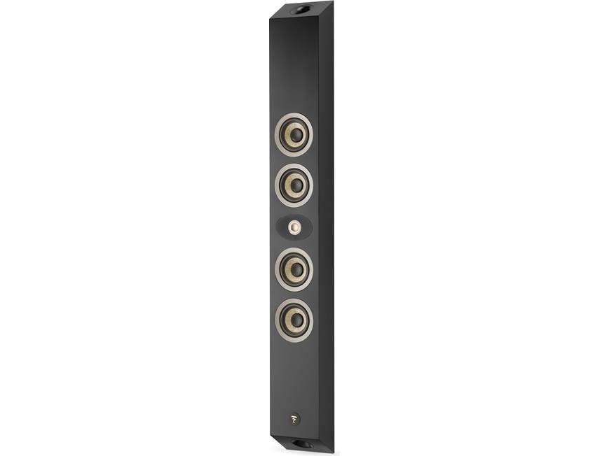 Focal 300 ONWALL 302 BLACK On-Wall Speaker - Vertical front view