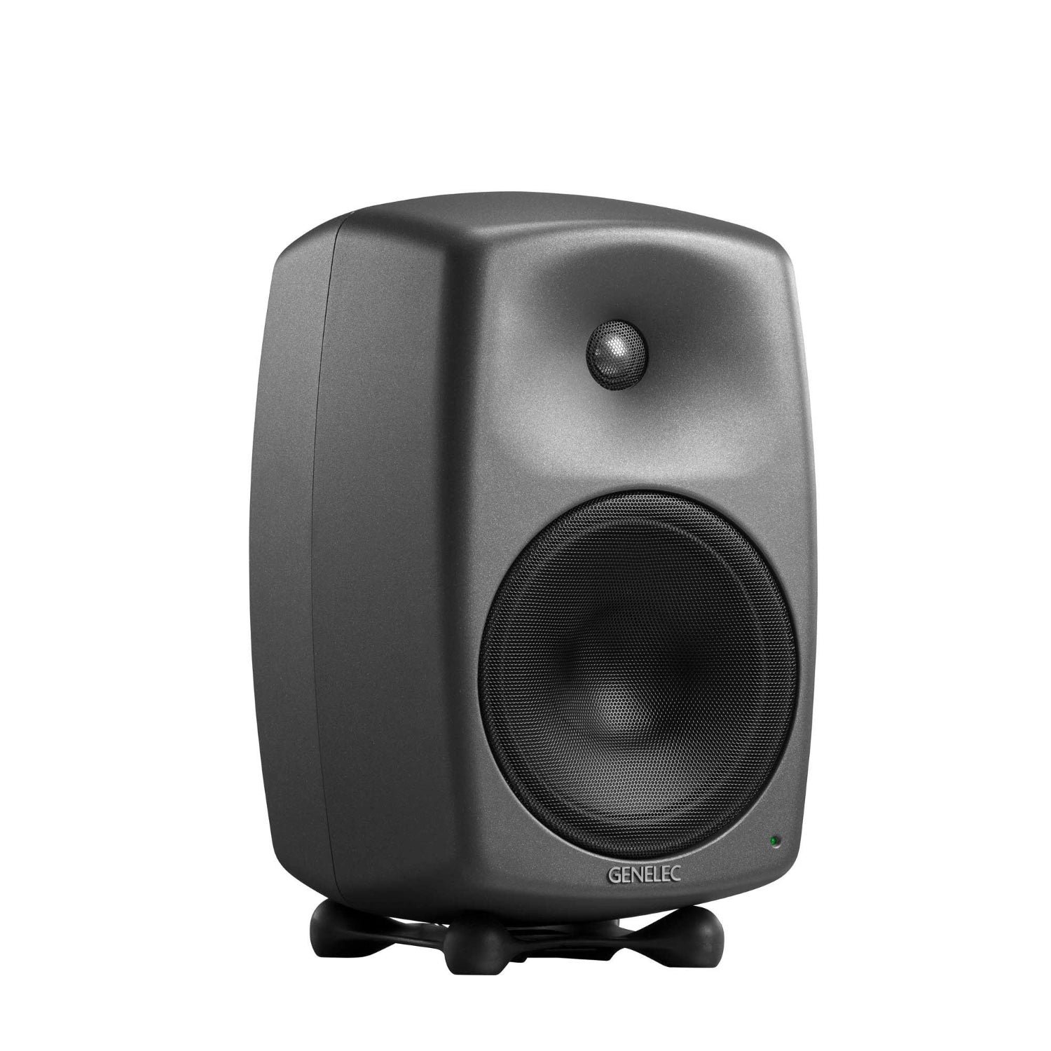 Genelec 8350A SAM Studio Monitor - front view, dark grey