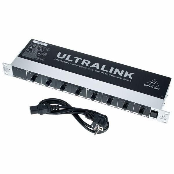Behringer DS2800 2-In/8-Out Distribution Splitter