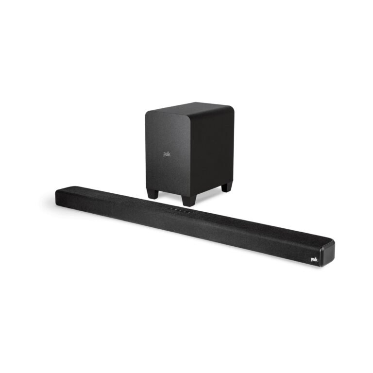 Polk Audio Signa S4 Dolby Atmos Soundbar with Wireless Subwoofer