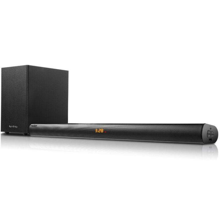 Infinity Cinebar W200 160W Soundbar with Wireless Subwoofer Black