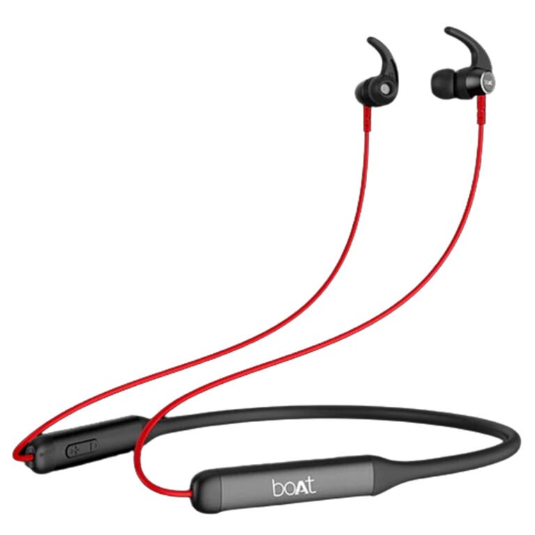 boAt ROCKERZ 330 Bluetooth Neckband Earphones - Raging Red