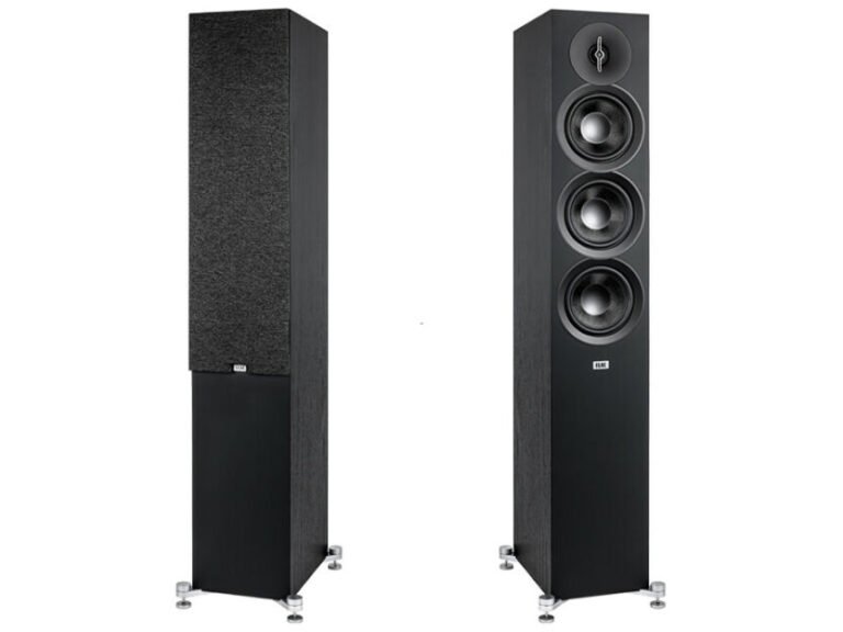 ELAC Debut 3.0 F5.3 Floorstanding Speaker – Black