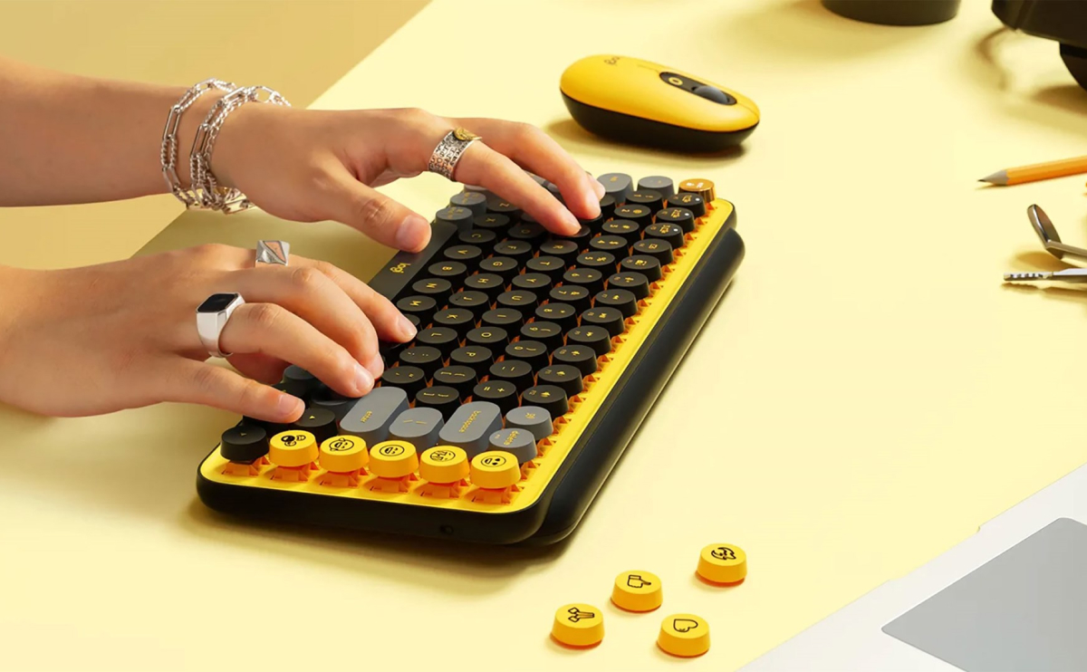 Logitech pop keys entry header