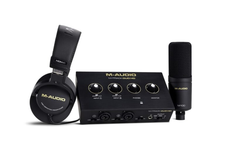 M-Audio M-Track Duo HD Producer Pack