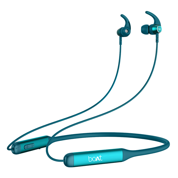 boAt ROCKERZ 258 PRO PLUS Bluetooth Neckband Earphones - Teal Green