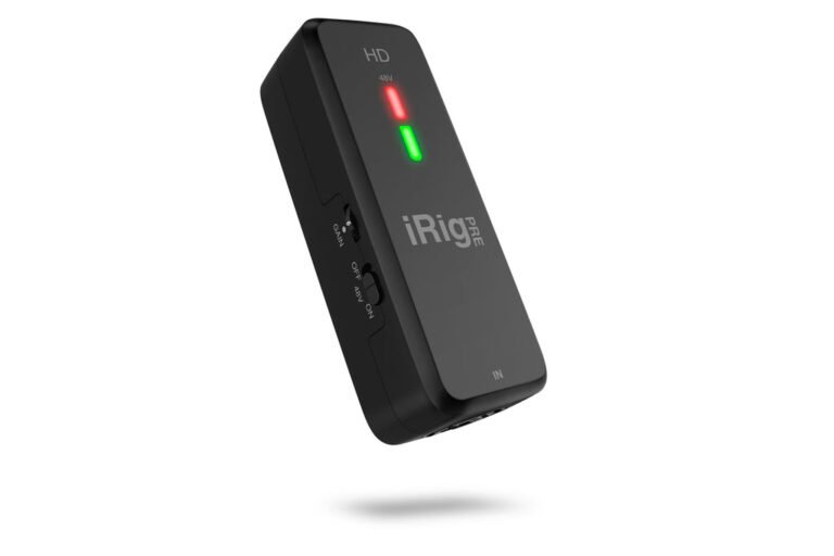 IK Multimedia iRig Pre HD Digital Microphone Interface