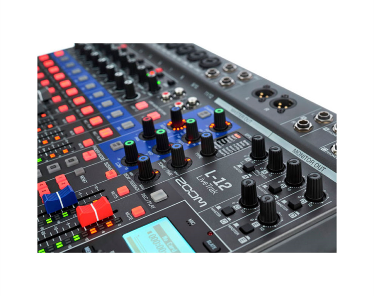 Mesa mistura digital zoom livetrak l 12 9 922