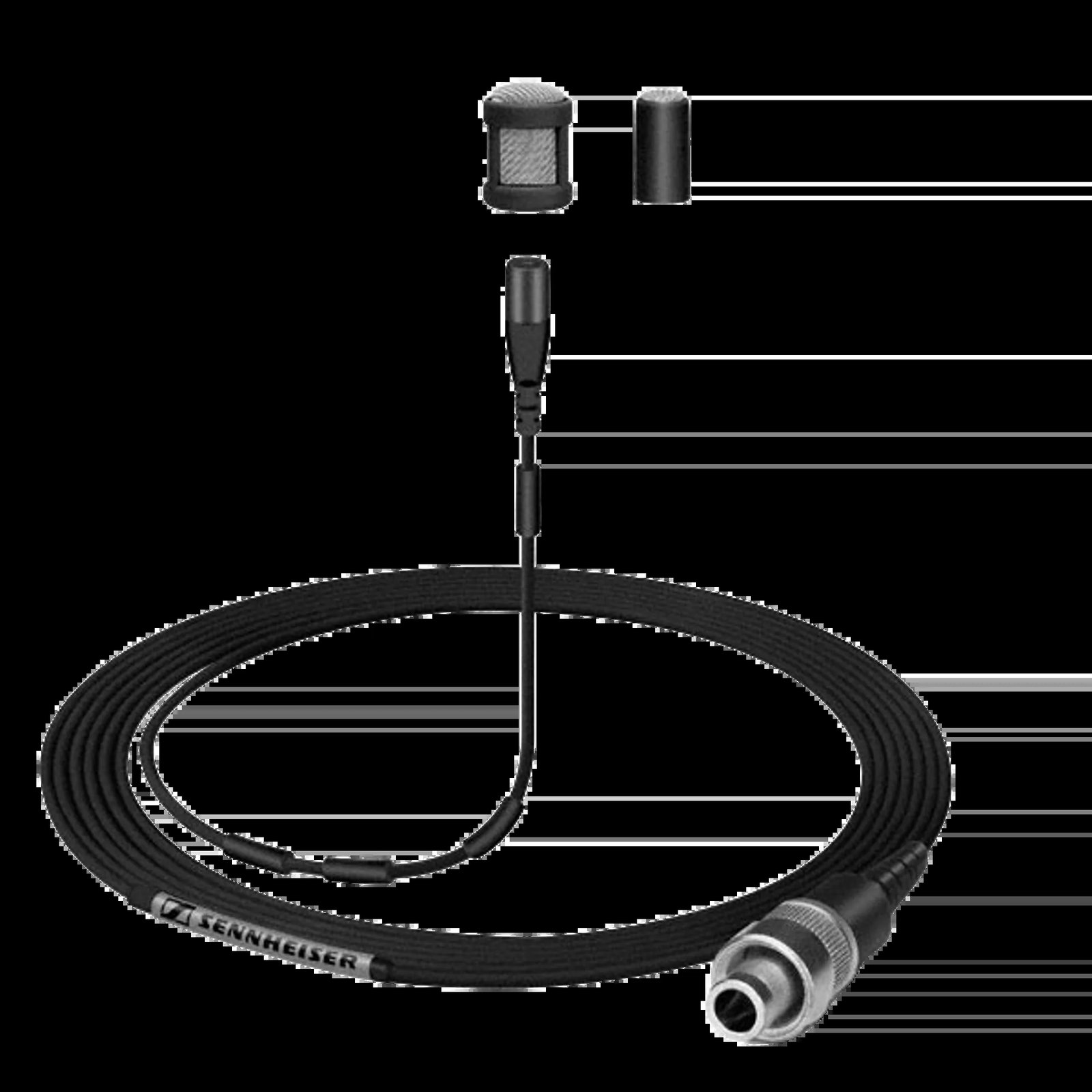 Sennheiser MKE 1-4 lavalier microphone black