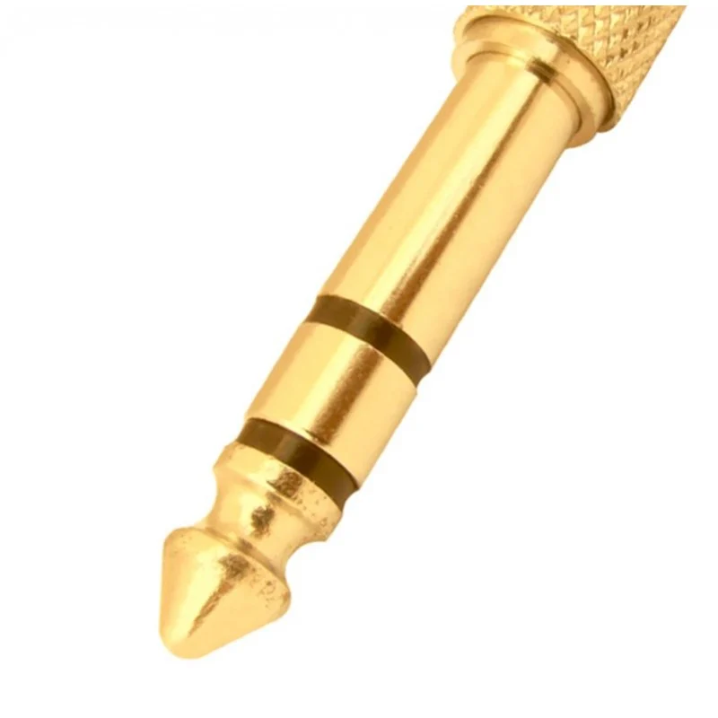 Mx 6.35mm p 38 stereo plug to mx 3.5mm ep stereo connector full metal gold plated 1 800x800