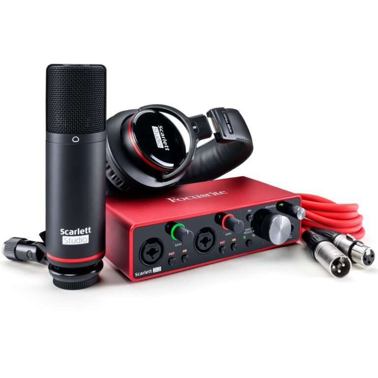 Focusrite SCARLETT STUDIO 3rd Gen Recording Bundle