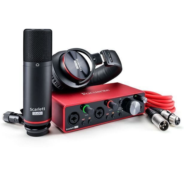 Focusrite SCARLETT STUDIO 3rd Gen Recording Bundle