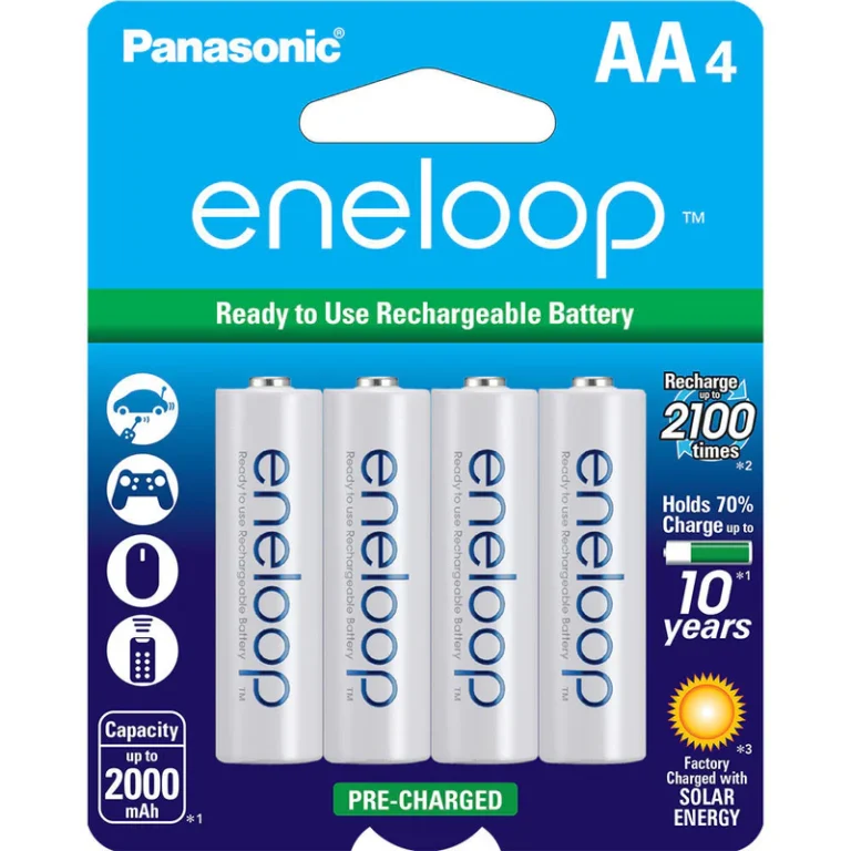 Eneloop Battery Aa 2000mah 4pack