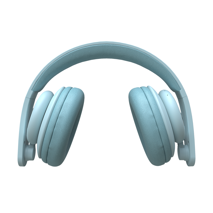boAt ROCKERZ 450R Bluetooth Headphones - Aqua Blue