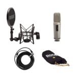 Rode condenser microphones rode nt2a large capsule studio condenser microphone