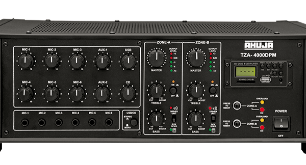 Ahuja Pa Amplifier Tza4000dpm