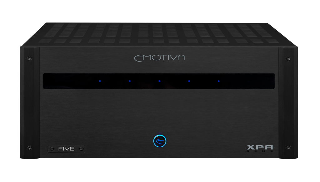 Emotiva XPA-5 Gen3 Power Amplifier - front straight view